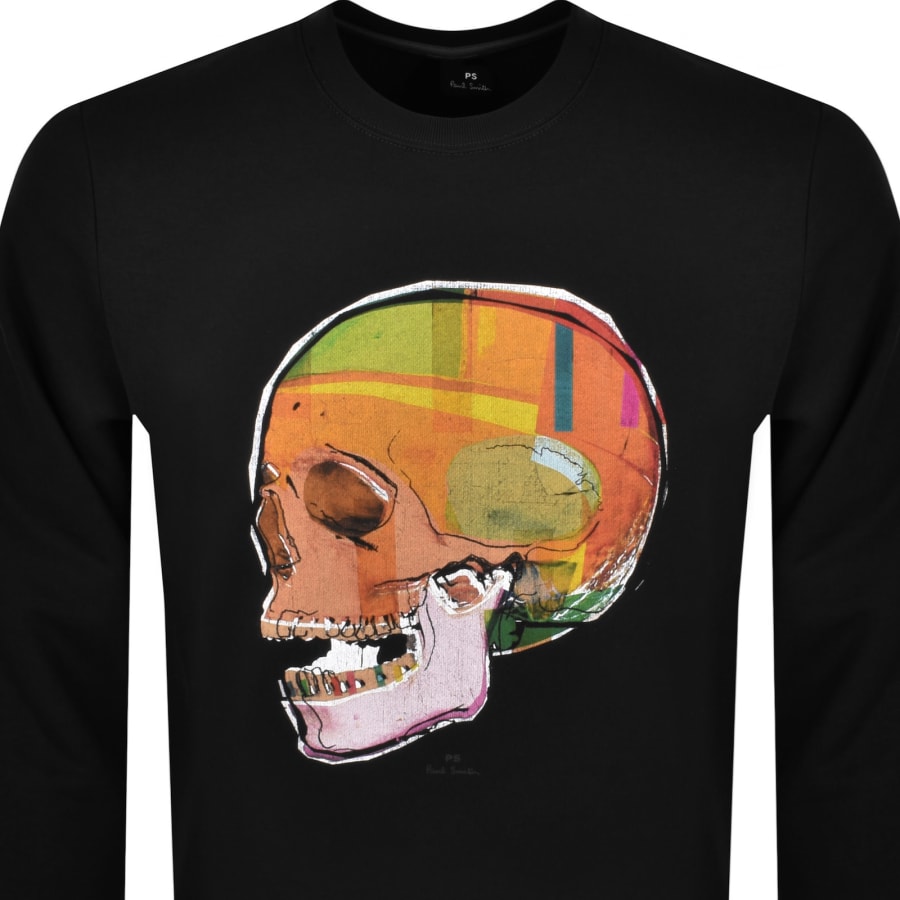 Paul Smith Skull Sweatshirt Black | Mainline Menswear